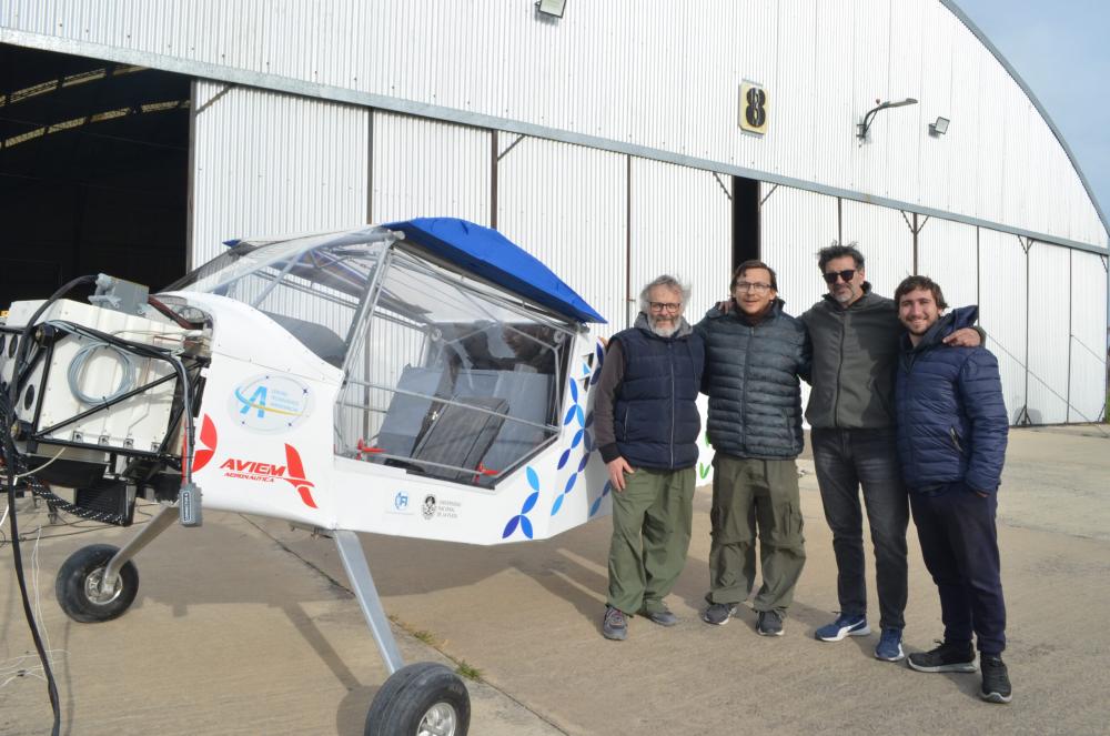 Con el sello de la UNLP: el primer avión eléctrico se prepara para tocar el cielo