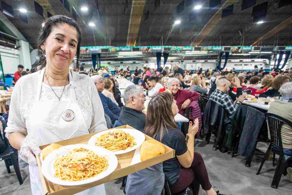 El Club de Leones de Berazategui alista detalles para una nueva Fiesta de la Pasta