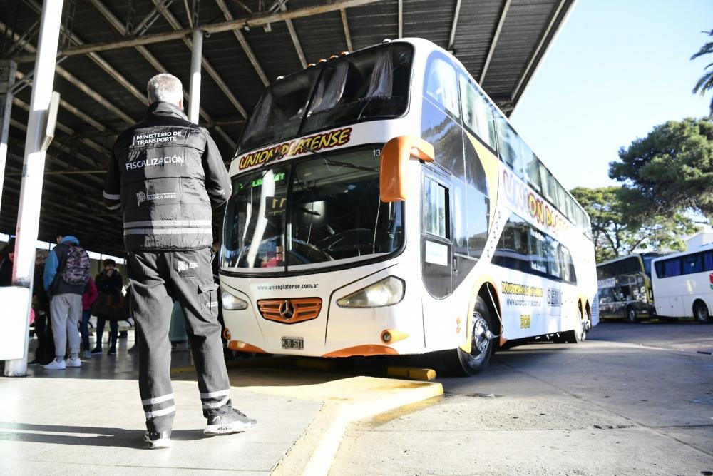 En vacaciones de invierno, Transporte aumenta los controles para garantizar la seguridad