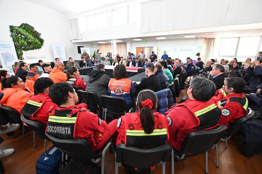 Provincia lanzó una mesa de respuesta comunitaria en la emergencia: los detalles