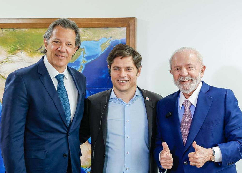 Que Lula diga si es mileista: reunión con Kicillof, sonrisas y pulgares arriba