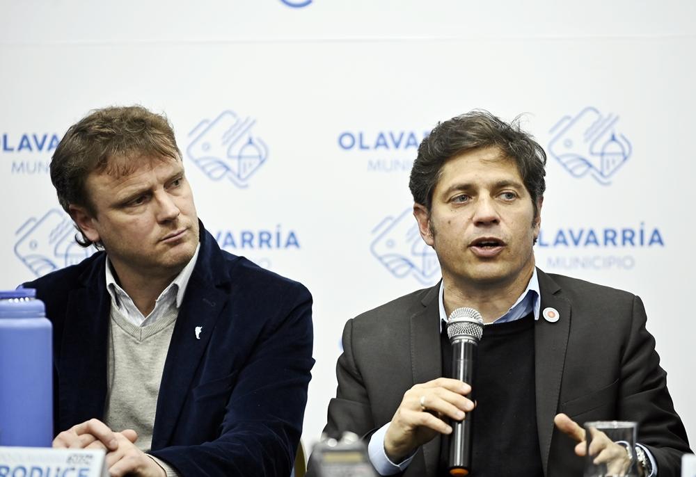 Kicillof pasó por Olavarría: obras en materia de seguridad e impulso a la industria