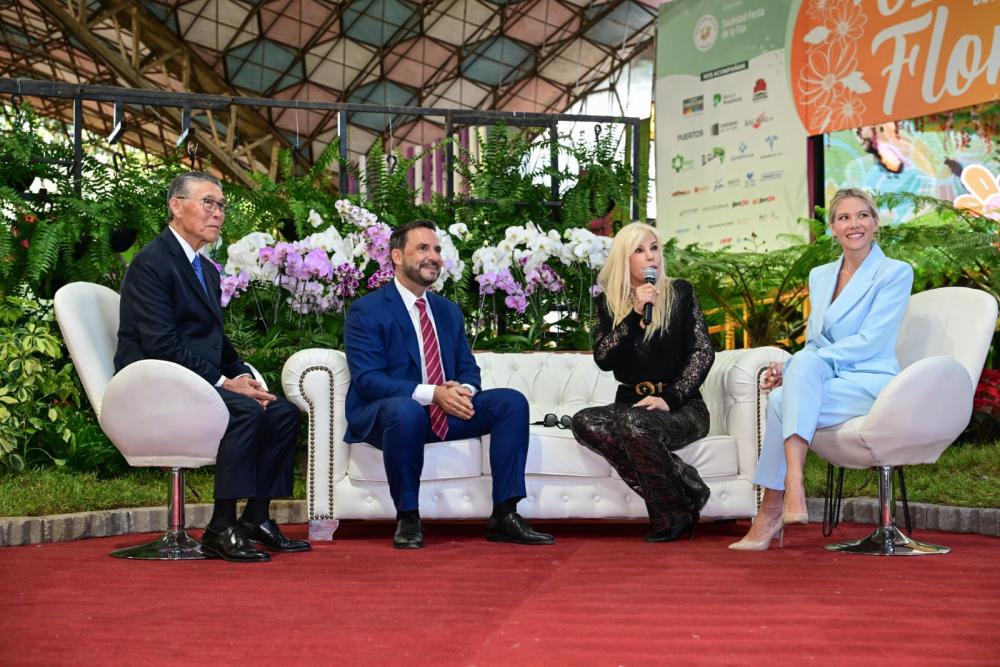 Susana, música y shows: así fue la inauguración de la 61ª Fiesta Nacional de la Flor