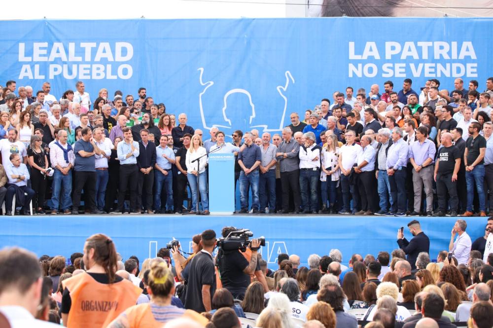 La palabra de los intendentes que dijeron presente en el acto de Kicillof