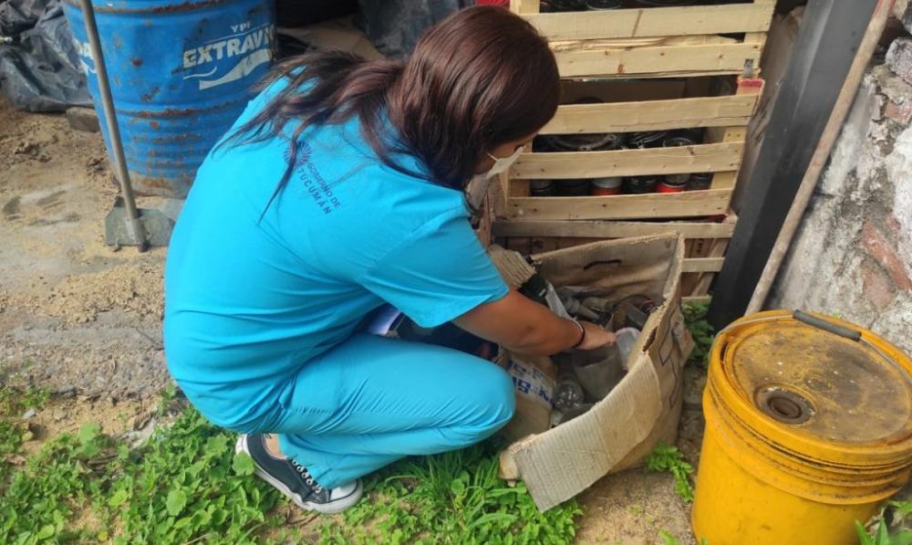 Alerta, dengue: desde Provincia instan a descacharrar tras la lluvia