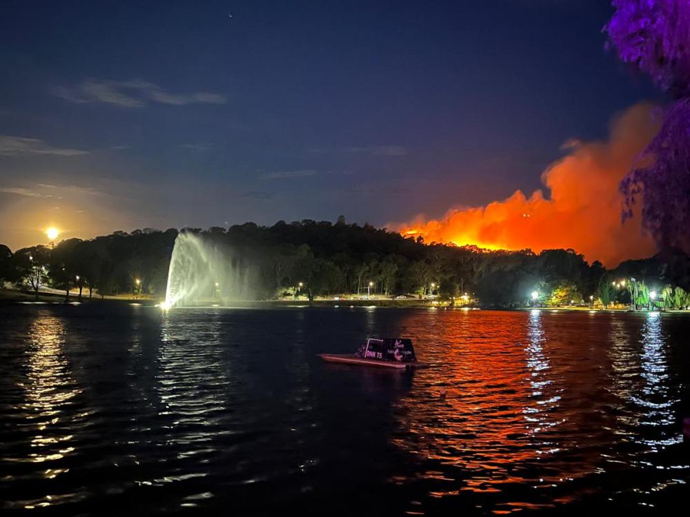 Fuego en las sierras de Tandil: aseguran que “el incendio está contenido”