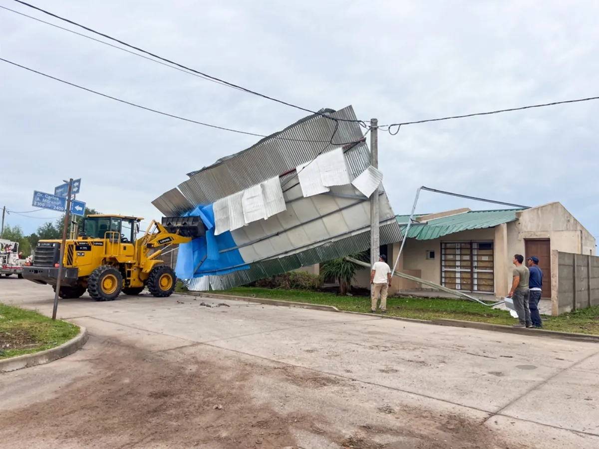 Continúa el operativo de asistencia a personas damnificadas por las tormentas