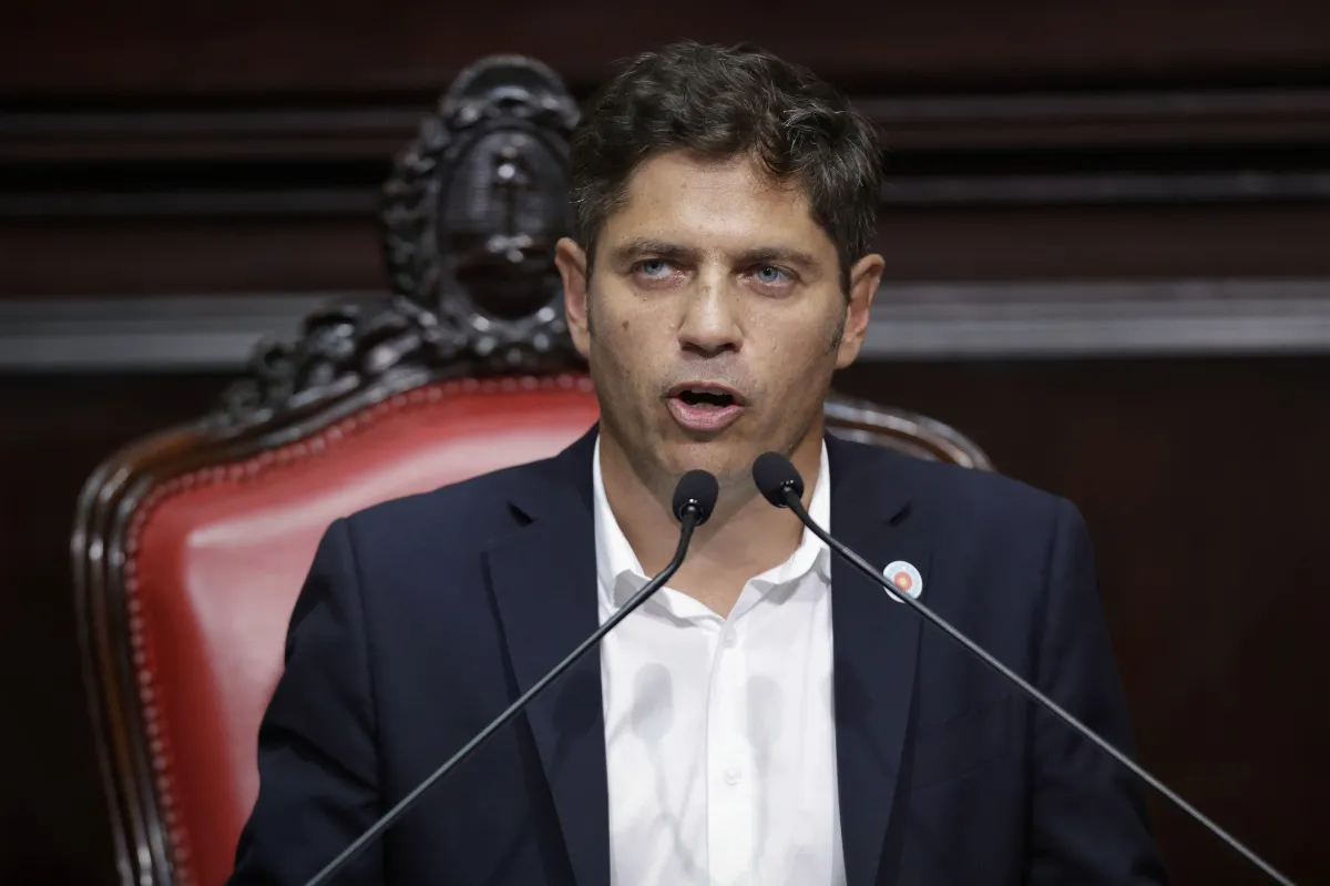 Kicillof abre la asamblea legislativa, con un mensaje inicial dirigido a Milei