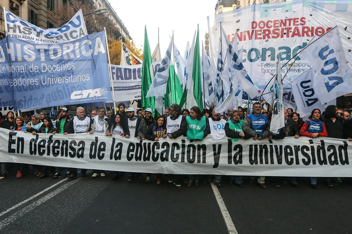 Docentes de universidades públicas anunciaron un paro por 48 horas: cuándo será