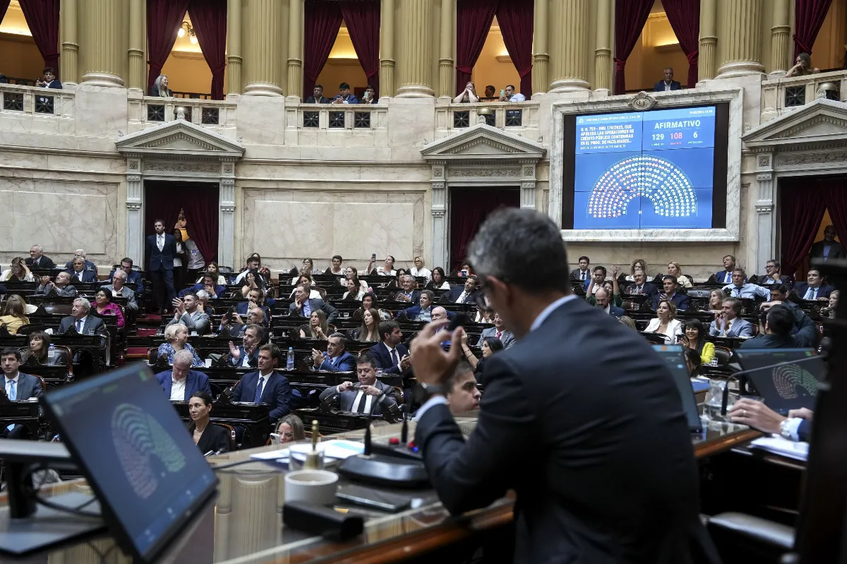 Diputados aprobó el DNU que habilita un acuerdo “a ciegas” con el FMI