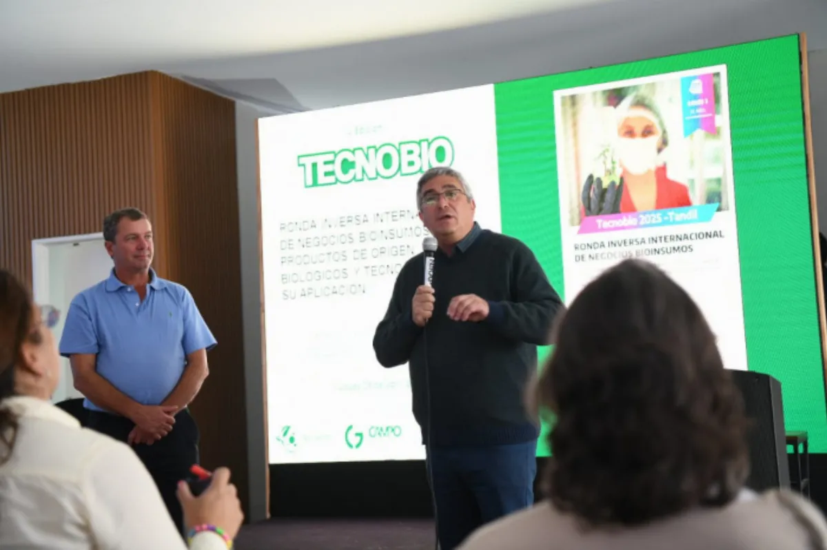 En Expoagro, el ministro de Desarrollo Agrario anunció la cuarta edición de Tecnobio